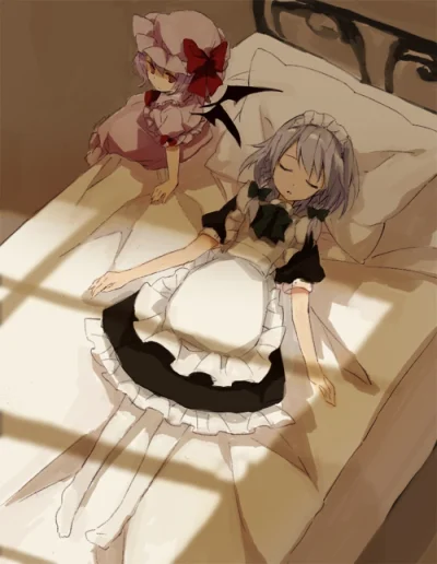 z.....s - #randomanimeshit #touhou #sakuyaizayoi #remiliascarlet @mar0uk #loli @jamal...