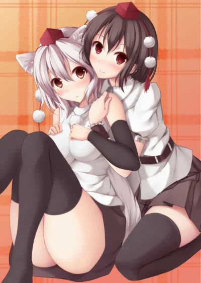 Azur88 - #randomanimeshit #anime #touhou #ayashameimaru #momijiinubashiri #zakolanowk...