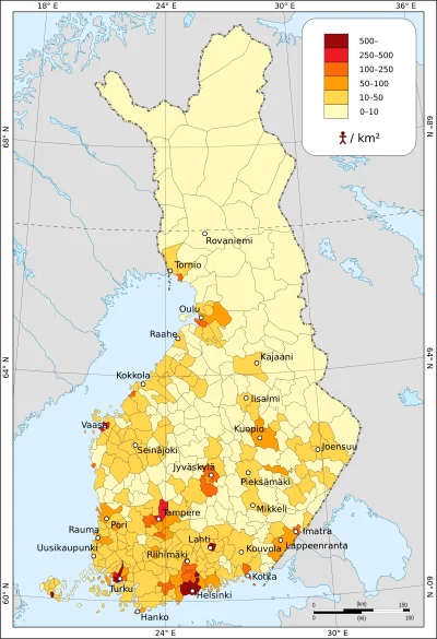 m.....3 - A tutaj ogólna mapa populacji w Finlandii. 
Nie chce nikogo bronić, ale tr...