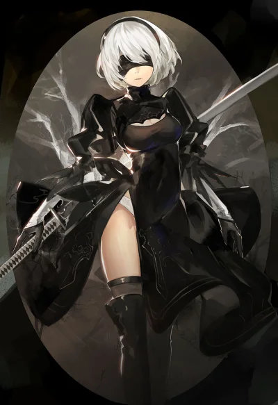 n.....S - #randomanimeshit #nierautomata #yorha2b #