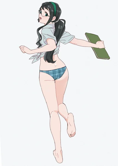 Czokolad - #randomanimeshit #kantaicollection #ooyodo #swimsuit #meganekko #anime #