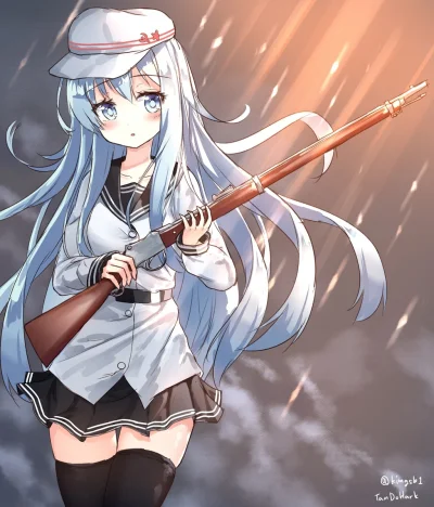 l.....f - #randomanimeshit #kancolle #kantaicollection #hibiki #zakolanowkianime #zet...