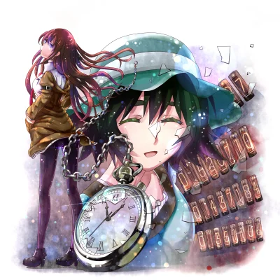 80sLove - Mayuri Shiina i Makise Kurisu z anime Steins;Gate - autor: datezarasi

http...