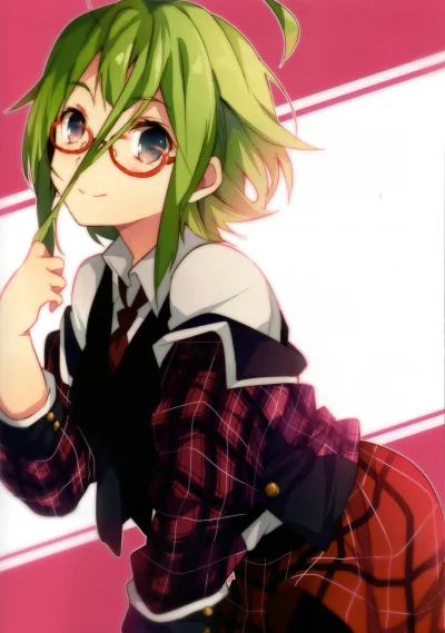 BlackReven - #randomanimeshit #ousakanozomi #vocaloid #gumi #meganekko