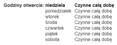 wojtas_mks - @Nicy: ...ale w niedziele handlowe są czynne. Wtedy już koszt nie przesz...