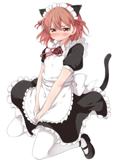 l.....i - #randomanimeshit #misakamikoto #maid #nekomimi #raildex #rajstopyanime