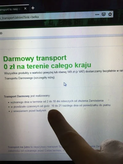 W.....d - Mirki, zamówiłem ostatnio telewizor. Na zamówieniu od razu wyskoczyło trans...