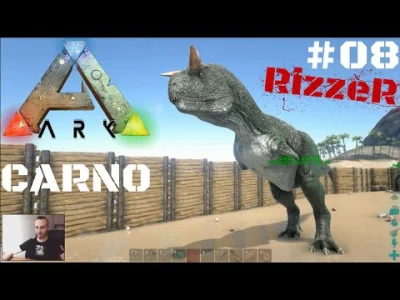 Drizzix - Oswajanie Carnozaura w ARK Survival Evolved. Genialna gra

#ark #arksurvi...