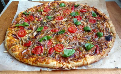 fizzly - #pizza #foodporn domowa najlepsza ( ͡° ͜ʖ ͡°) częstujcie się