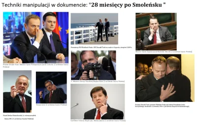 27er - Takie zdjęcia wybrano do publikacji "28 miesiacy po Smoleńsku" 
Techniki mani...