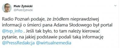 Kaczy90 - Z tym p. Adamem Słodowym to nie było tak, że jakiś Mirek napisał, że Adam S...