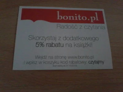 Aga_Be - Może komuś się przyda :) #rabaty #promocje #kuponyrabatowe #ksiazki