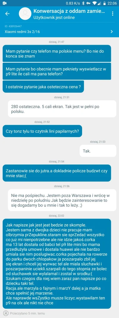 fi9o - Taka sytuacja z olx.

#heheszki #madki #olx #januszeolx