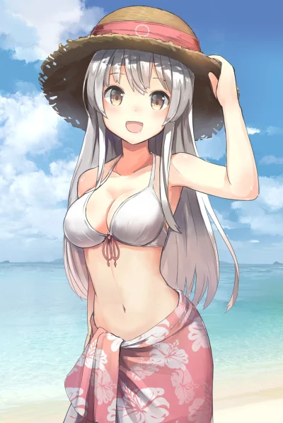 t.....t - #randomanimeshit #kantaicollection #shoukaku #swimsuit
#