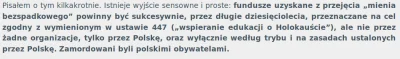 MrPerfetc - @InspektorDupa: Autor tekstu twierdzi, że Polska powinna przekazać mienie...