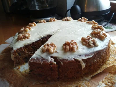 Dokkblar - Zapraszam na pyszne ciasto marchewkowe. ʕ•ᴥ•ʔ
#chwalisie #gotujzwykopem #...