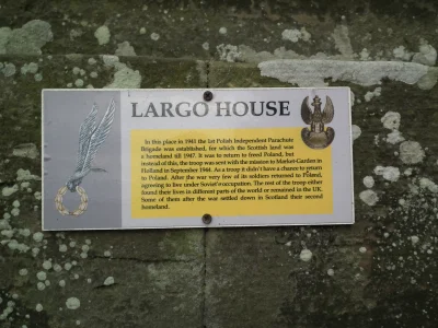 inko - w Szkocji wciąż można zobaczyć ruiny Largo House - czyli posiadłości gdzie sta...
