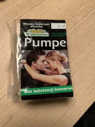 lostsheep - Paczka pumperniklu przecięta na pół wygląda jak stare kondomy do seksu an...