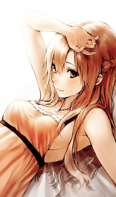 FlaszGordon - #randomanimeshit #art [ #swordartonline #yuukiasuna ]