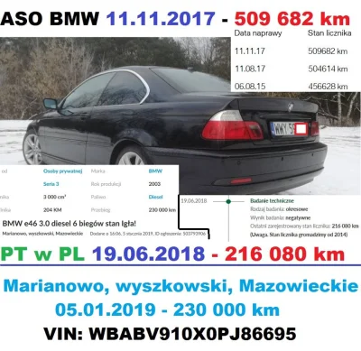 malinowydzem - Auto podesłane na PW:
"BMW e46 3.0 diesel 6 biegów stan Igła! Silnik ...