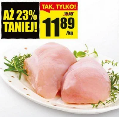 kamdz - #biedronka cycki kurczaka po 11.89zł/kg do końca tygodnia #cebuladeals #promo...