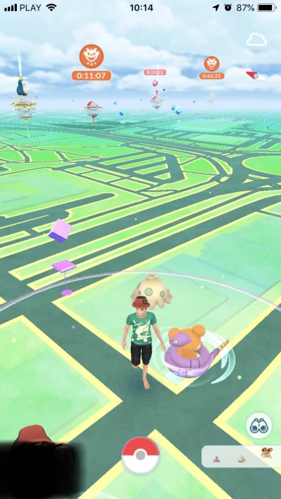 MangoZjem - #pokemongo biedny teddiursa duszony przez ekanasa ( ͡° ͜ʖ ͡°)