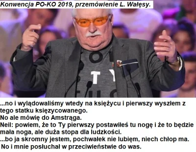 doges - Przemówienie PANA Wałęsy na konwencji poko w moim odczuciu wyglądało mniej wi...