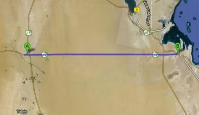 sandra925 - Najdłuższa prosta droga na świecie - mowa o drodze Highway 10 w Arabii Sa...