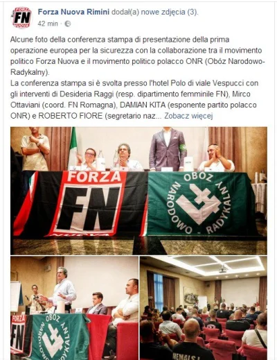 syn_admina - > oni już nie hajlują

 Nowa Siła (wł. Forza Nuova) – włoska organizacj...