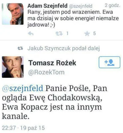 kernelstrog - @czegostoiszna_torach: Twój żart jest podobny do żartu Adama Szejnfelda