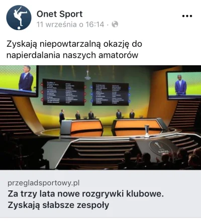 mkkud - Fanpage „oglądam polską piłkę nożną dla beki” zmienił się na „Onet Sport”. Fa...