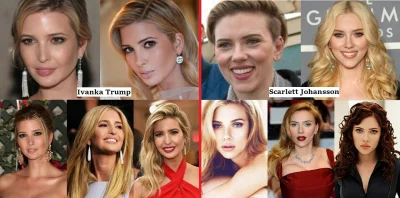 knoor_knoor - Ivanka Trump versus Scarlett Johansson. Aby mieć lepsze porównanie możn...