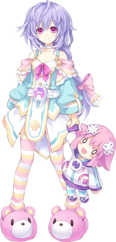 z.....s - #randomanimeshit #choujigengameneptune #pururut #plutia
#tsunako 
(｡◕‿‿◕｡...