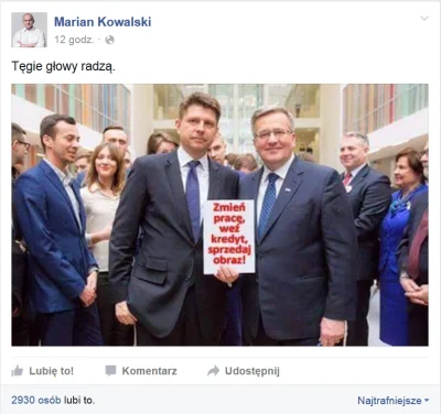 bezprzewodowyAndrzej - #petru #komorowski #nowoczesnapl #po #hipokryzja
Jak widać Ma...