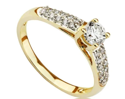 OzaweNakashi - co powiecie o takim pierścionku zaręczynowym z diamentami? #rozowepask...