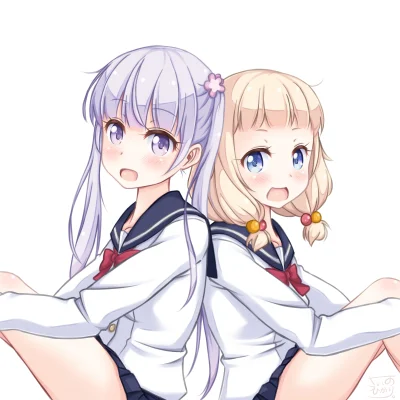 kedzior1916 - #randomanimeshit #newgame #aobasuzukaze #nenesakura