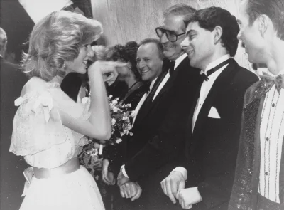 L.....n - "You!" - powiedziała Księżna Diana do komika Rowana Atkinsona podczas powit...