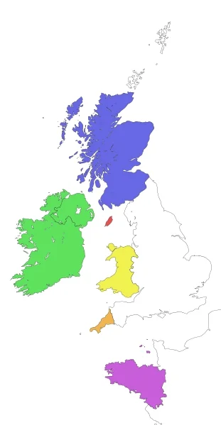 j.....n - Mapa narodów celtyckich. Wrzucam, bo może ktoś będzie szukał Druidów i taka...