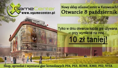 xgamecenter_pl - Cześć,
mamy miłą wiadomość dla Wszystkich mieszkańców Katowic i oko...