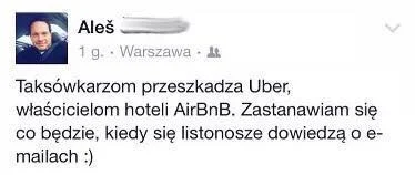 polik95 - xD
#heheszki #uber #airbnb #pocztapolska