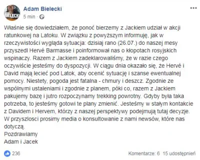 mskbeatbox - Niestety fake news, informacja od Adama Bieleckiego