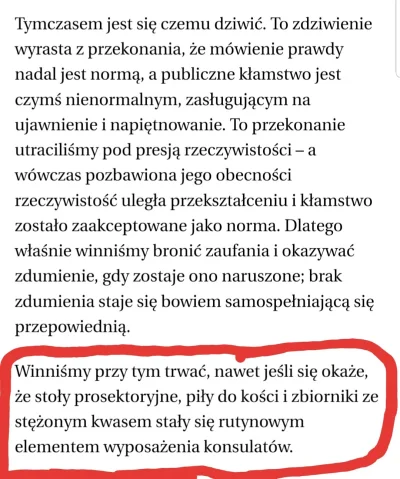 despiaciu - Artykuł wyborczej sprzed 4dni: Trzeba bronić filarów państwa, poprzez nie...