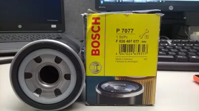 1iostatni - Mam do oddania filtr oleju Bosch jak na zdjęciu. Jest nowy nieużywany. Ku...