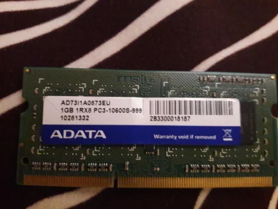 karo058750 - Do rozdania pamięć RAM 1GB sprawna.

ADATA PC3-10600S-999

Chcesz, t...