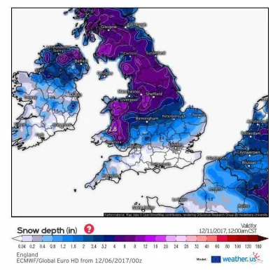 naimad77 - Uwaga. Paraliż kraju bo śnieg spadł za 3..2... #uk #pogoda ##!$%@?