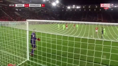 nieodkryty_talent - Mainz [1]:1 Hannover - Daniel Brosinski, r. karny
#mecz #golgif ...