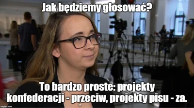 czynastolatek - Zrobiłem meme na dziejszą okoliczność
#polityka #konfederacja #lewic...