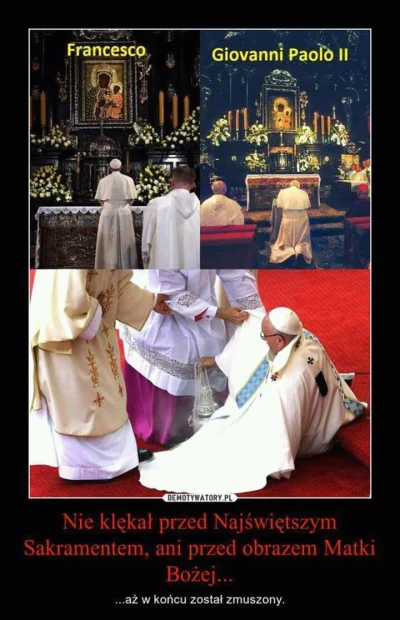 s....._ - Jprdl, ach ci miłosierni katolicy...
#rakcontent #sdm #papiezfranciszek #pa...