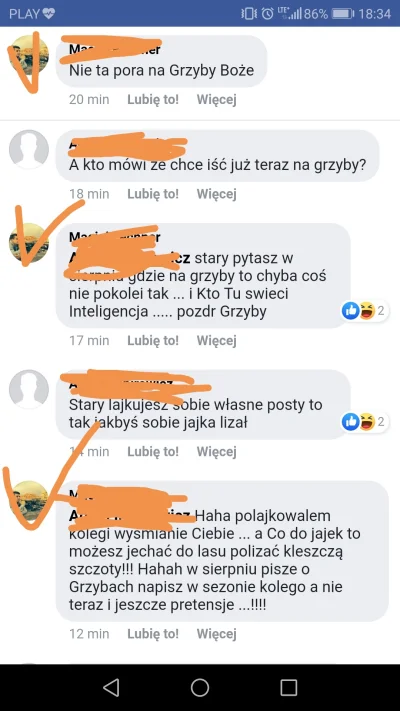 Noiser13 - Zapytałem się na grupie fb gdzie można się wybrać na grzyby w okolicach mi...