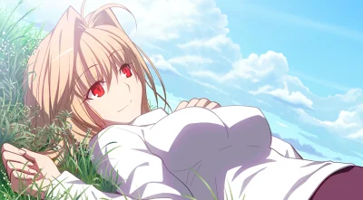 NarNarew - #randomanimeshit #tsukihime #arcueid #redeyesalert